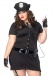 Leg Avenue - Dirty Cop Costume - Black - XL photo-6