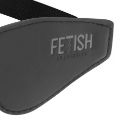 Fetish Submissive - Vegan Leather Mask - Black photo