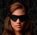 GreyGasms - Onyx Leather Masquerade Mask - Black photo-2
