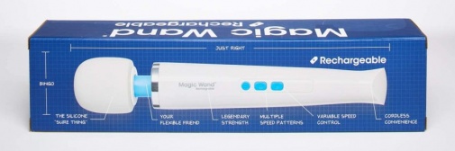 Magic Wand - 充电式按摩棒 - 白色 照片