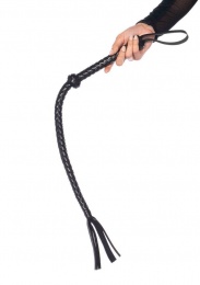 Leg Avenue - Braided Mini Whip - Black photo