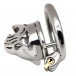 FAAK - Tiger Chastity Cage 45mm - Silver photo-6