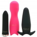 FOH - Rechargeable Bullet Vibe Set w Wand & Plug - Black photo-3