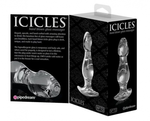 Icicles - 玻璃后庭塞72号 - 透明 照片