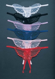 Leg Avenue - Butterfly panties - Multicolor photo