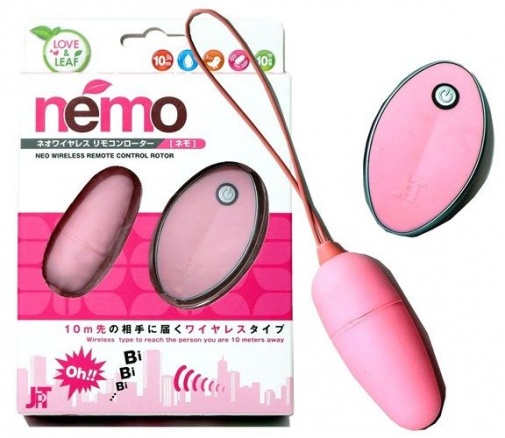 Japan Toyz - Nemo 遙控震蛋 - 粉紅色 照片