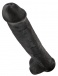 King Cock - Cock 15″ With Balls - Black photo-3