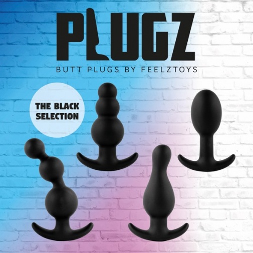 FeelzToys - Plugz Butt Plug Nr. 4 - Black photo