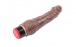 Chisa - 7.6″ Vibe Cock TPE - Brown photo-4