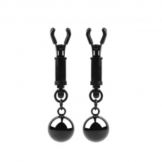 Chisa - Playful Weighted Nipple Clamps - Black photo