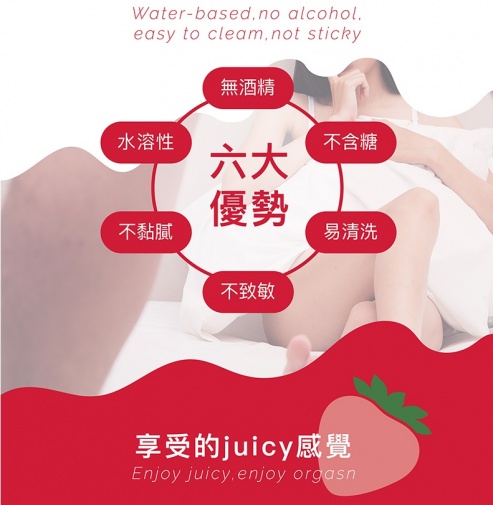 Play & Joy - Oral Sex Strawberry Lube - 15ml photo