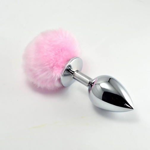 Lovetoy - Pompon Metal Plug S - Pink photo