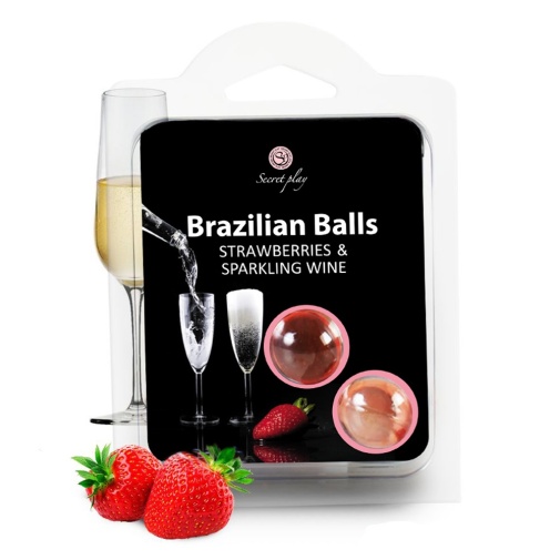 Secret Play - 巴西球油组合 - 草莓与葡萄酒味 照片