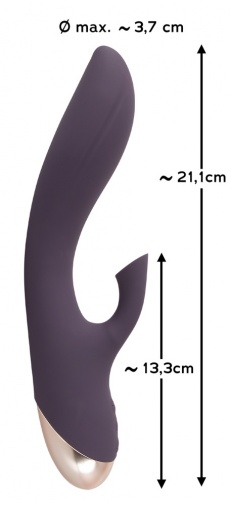 Javida - 吸吮震动器 - 紫色 照片