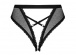 Obsessive - Mauress Crotchless Panties - Black - L/XL photo-8