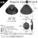 SSI - Vibro Nipple Cup w Remote - Black 照片-5