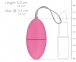 Easytoys - Remote Control Vibro Egg - Pink photo-5