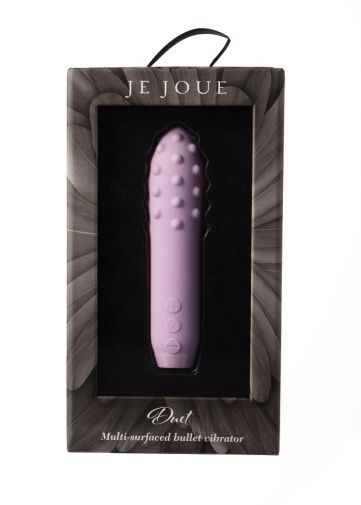 Je Joue - Duet 凸點子彈震動器 - 粉紫色 照片