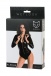 Glossy - Alessia Wetlook Bodysuit - Black - M photo-6