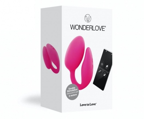 Love to Love - Wonderlove Clitoral & G-Spot Stimulator - Pink photo