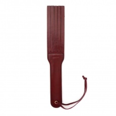Liebe Seele - Leather Split Paddle - Wine Red photo