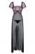 Obsessive - Sedusia Gown & Thong - Black - S/M photo-7