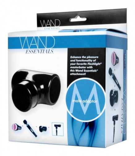 Wand Essentials - Wand Holder for Fleshlight - Black photo
