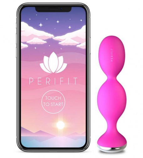Perifit - App控制收阴球 - 粉红色 照片