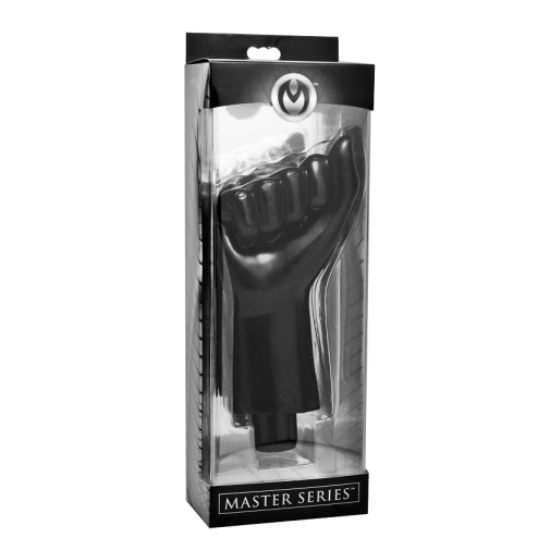 Master Series - Mister Fister 手型震动器 - 黑色 照片