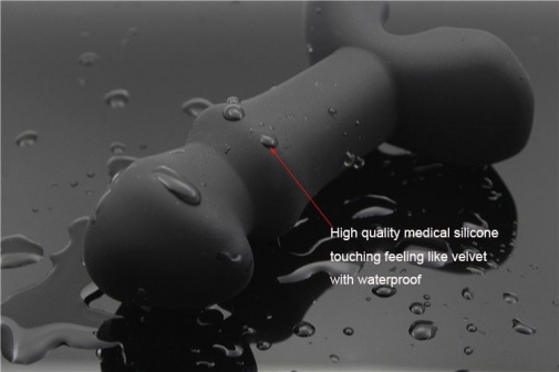 UTOO - 天鵝絨震動器肛門插頭3 照片