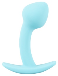 Cuties - Curved Mini Butt Plug - Blue photo