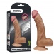 Lovetoy - 8" Dual Layered Nature Cock - Brown photo-10