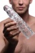 Size Matters - 3" Penis Enhancer Sleeve - Clear photo-4