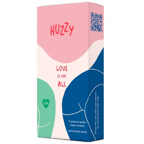 Huzzy - Vegan Condoms 12's Pack photo