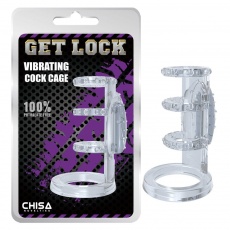 Chisa - Vibrating Cock Cage - Clear photo