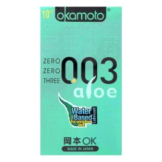 Okamoto - 0.03 Aloe 10's Pack photo