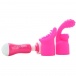 Bodywand - Rechargeable Mini Wand w/Attachments - Pink photo-2