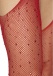 Leg Avenue - Crystalized Fishnet Suspender Pantyhose - Red photo-3