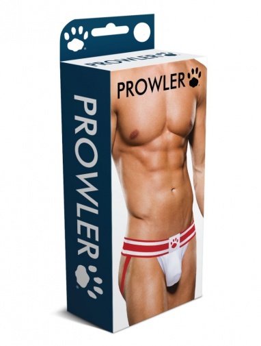 Prowler - 男士護襠 - 白色/紅色 - 中碼 照片
