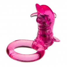 Aphrodisia - 可愛的海豚戒指風光 - 粉紅色 照片