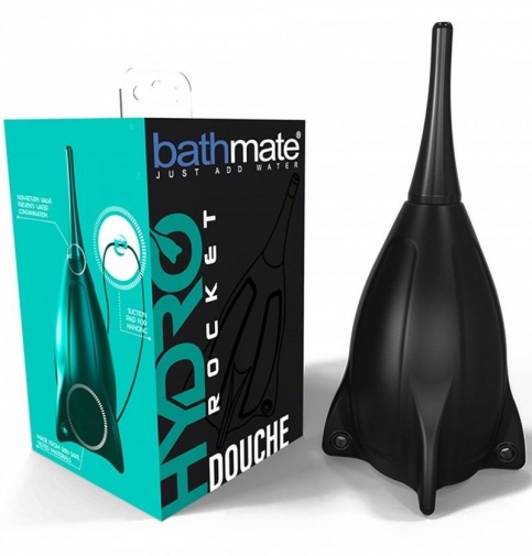 Bathmate - Hydro Rocket 后庭清洁器 - 黑色 照片