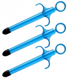 Trinity Vibes - 潤滑劑注射器套裝 3件裝 - 藍色 照片