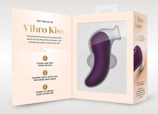 Bodywand - Vibro Kiss  陰蒂吸啜器 - 紫色 照片