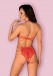 Obsessive - Rediosa Crotchless Teddy - Red - S/M photo-6
