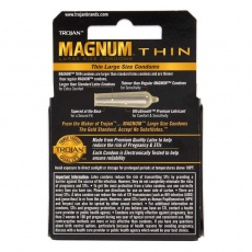 Trojan - Magnum 62/55mm 超薄大碼乳膠安全套 3片裝 照片