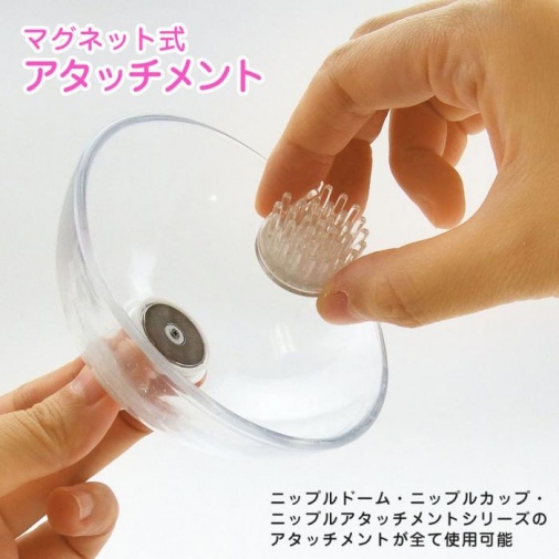 SSI - 乳头震动吸吮软杯 - 透明 照片