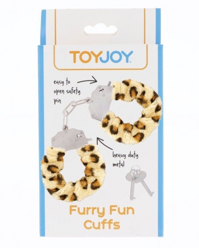 ToyJoy - Furry Fun Cuffs - Leopard photo