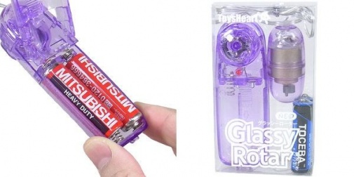 ToysHeart - Neo Glassy Rotar - Clear Purple photo