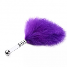 MT - Feather Tickler - Purple/Silver photo