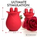 Bloomgasm - Rose Fondle Clit Stimulator - Red photo-9